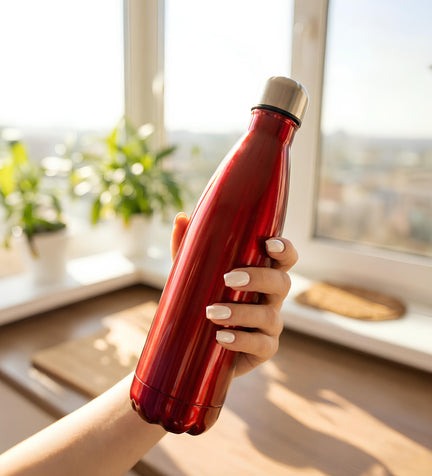 Spor Çelik Termos 500ml Kırmızı