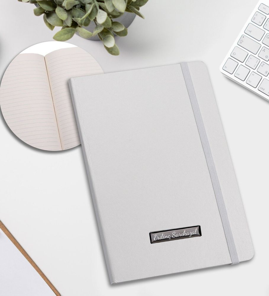 Öğretmenler Günü Kişiye Özel Beyaz Defter & Çelik Termos & Roller Kalem & Godiva Çikolata & Kolonya & Tasarımlı T Kupa