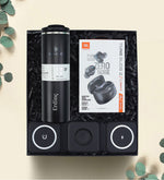 Kişiye Özel Stanley Termos Jbl Kulaklık Çoklu Şarj Standı Premium Hediye Seti