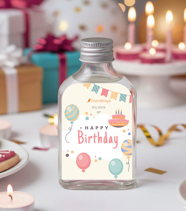 Trendmiya Doğum Günü Temalı Kolonya 100ml