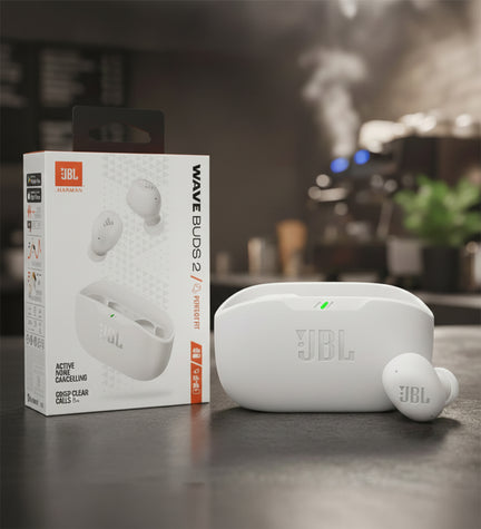 JBL Wave Buds2 Bluetooth Kulak İçi Kulaklık Beyaz
