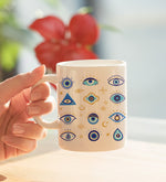 Göz Tasarımlı Kadına Hediye Seti