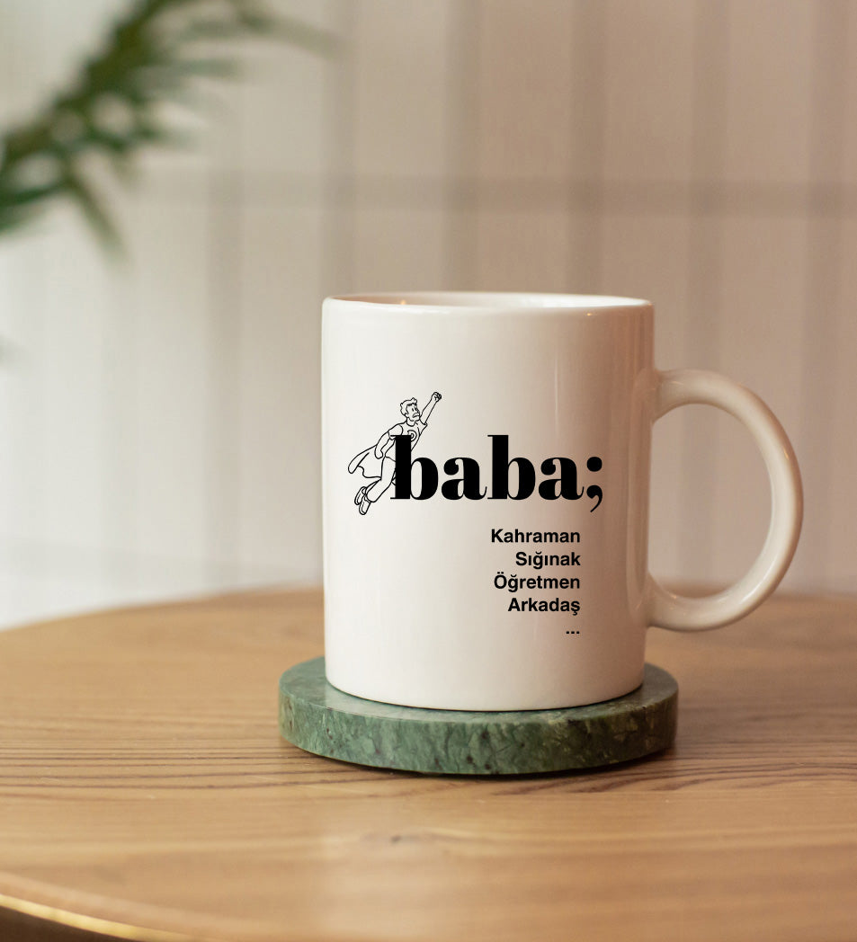 Baba Baskılı Kupa