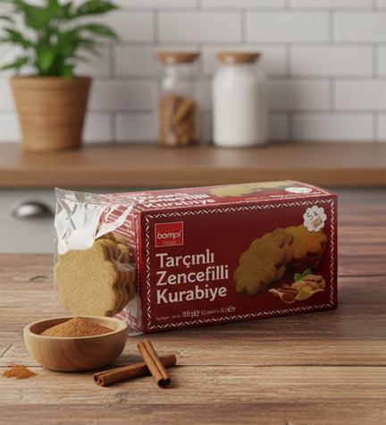 Bompi Tarçınlı Zencefilli Kurabiye