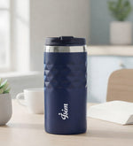 Kişiye Özel 300 ML Lacivert Kristal Çelik Termos