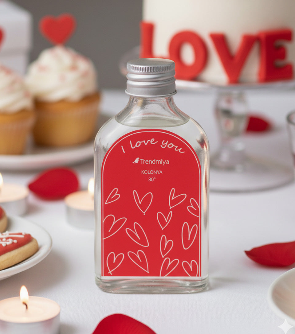 Trendmiya Love Temalı Kolonya 100ml
