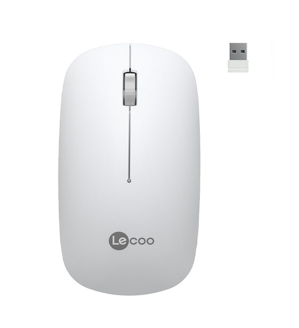 Lecoo WS214 Kablosuz Optik Mouse Beyaz