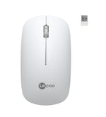 Lecoo WS214 Kablosuz Optik Mouse Beyaz