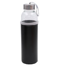 500ml Deri Kılıflı Su Matarası Siyah