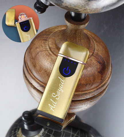 Kapaklı USB Şarjlı Dokunmatik Alevsiz Elektronik Çakmak