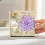 Mini Kolonya & Lotus Mum Hediye Seti