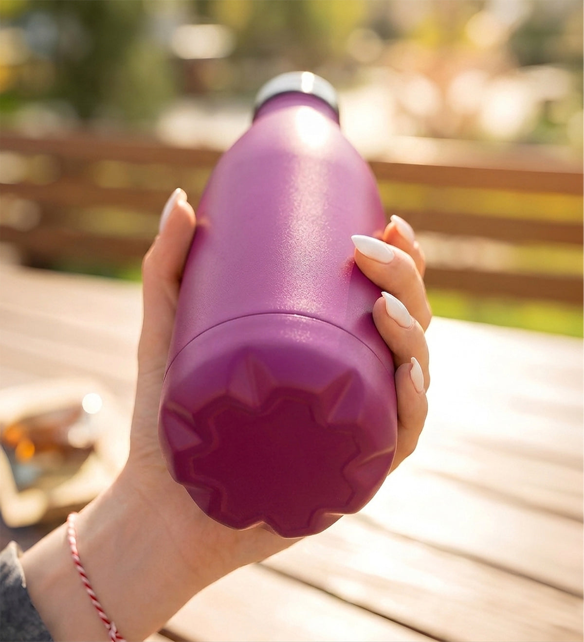 Spor Çelik Termos 500ml Mor