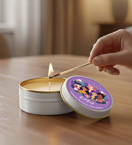 Kadınlar Günü Tasarım Mum