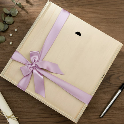 Ahşap Natürel Kutu