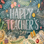 Happy Teacher Day Mesaj Kartı