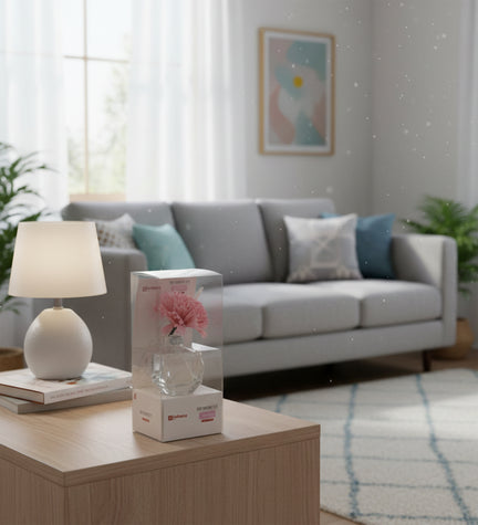 Cam Şişede Çiçekli Oda Kokusu