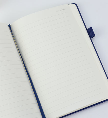 Bambu Dokulu Defter Lacivert