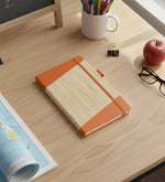 Dokulu Defter & Kalem & Standlı Tütsülük ve Vazo Seti & Bambu Tabaklı Geometrik Fincan Hediye Seti