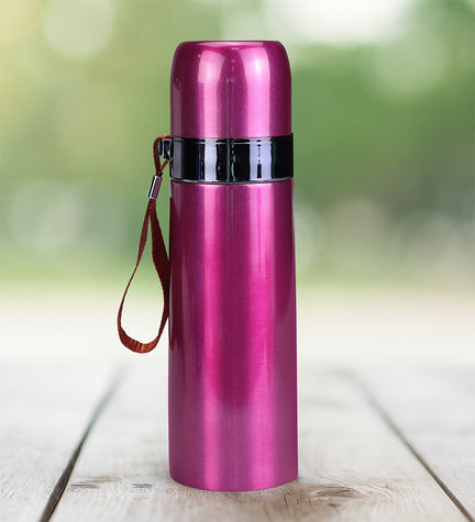 Askılı 500ml Çelik Termos