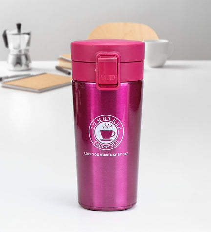 Kilitli Coffee Çelik Termos