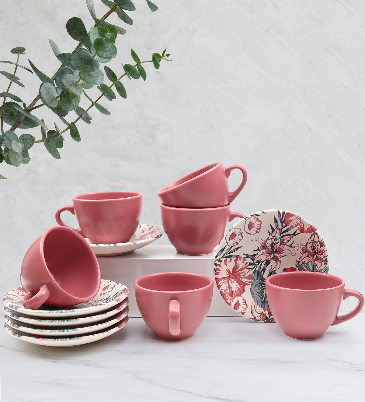 6'lı Çay ve Kahve Fincanı Takımı