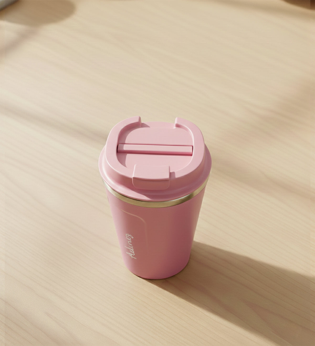 Pembe Çelik Termos