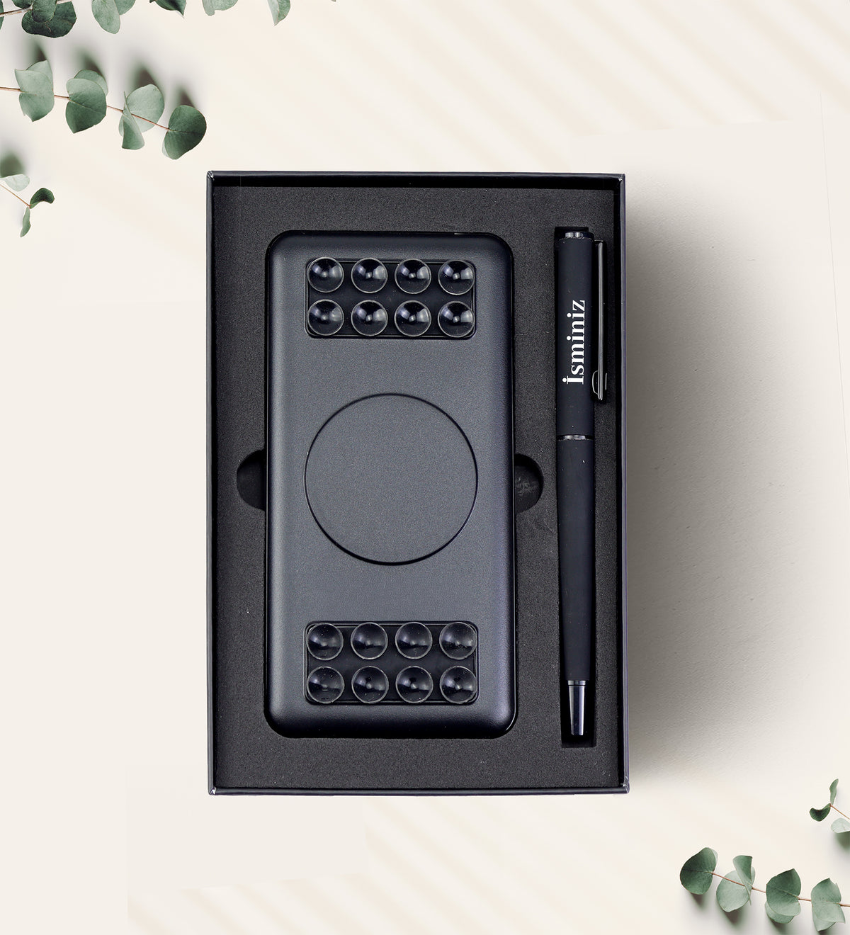 Kişiye Özel Powerbank Kalem Kurumsal Hediye Seti