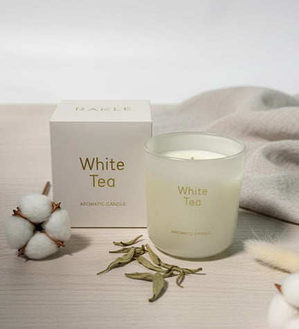 Rakle White Tea Kokulu Mum Beyaz 175 Gr