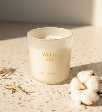 Rakle White Tea Kokulu Mum Beyaz 175 Gr