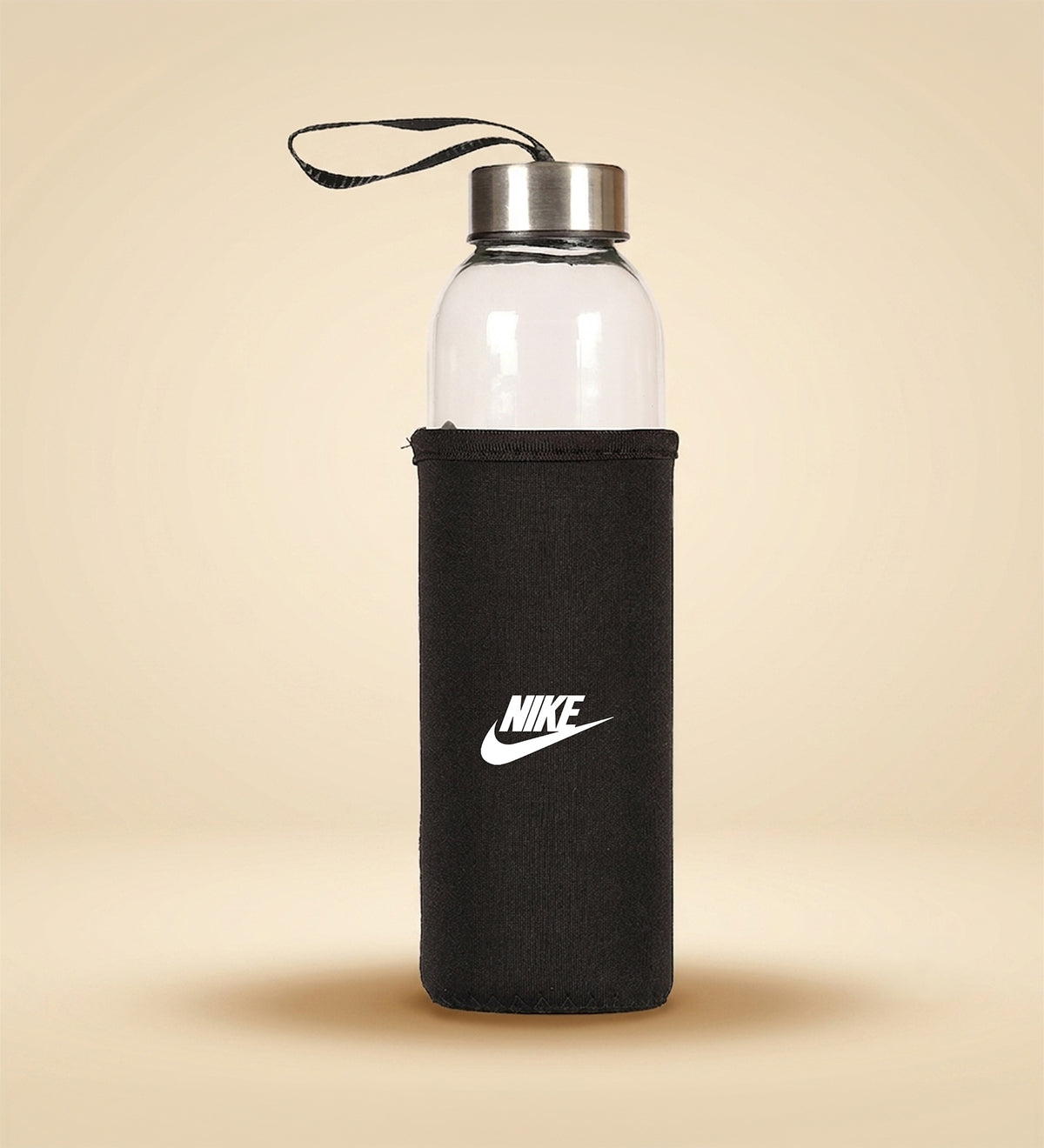 Deri Kılıflı Cam Matara 500ML
