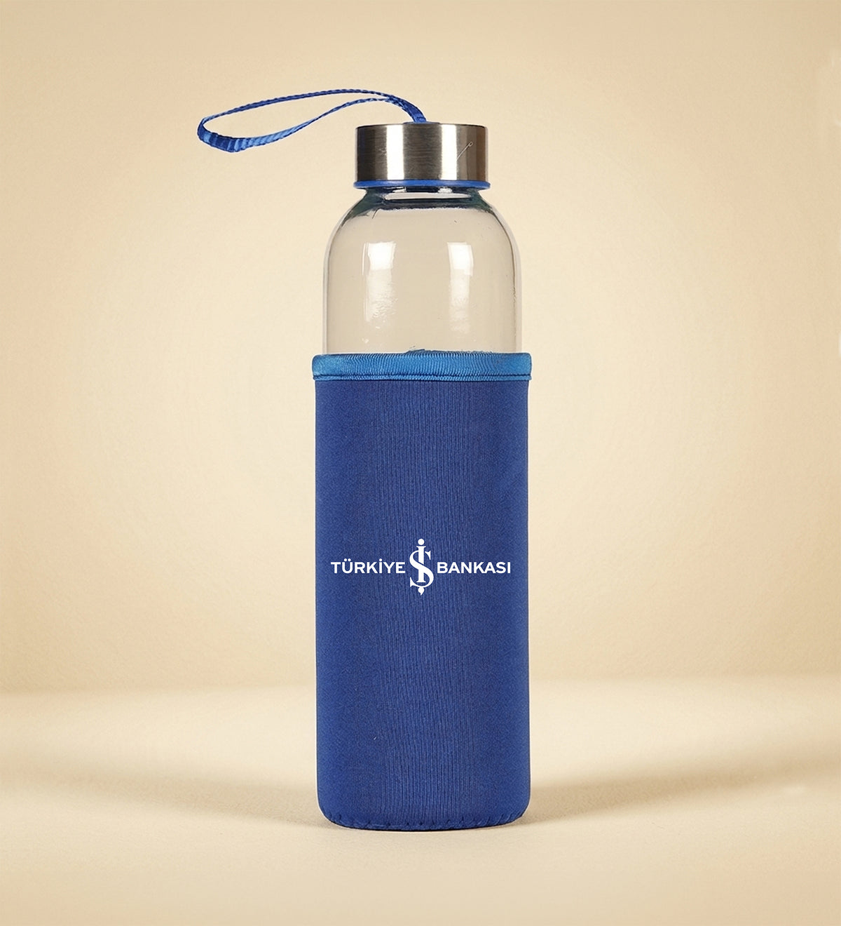 Deri Kılıflı Cam Matara 500ML