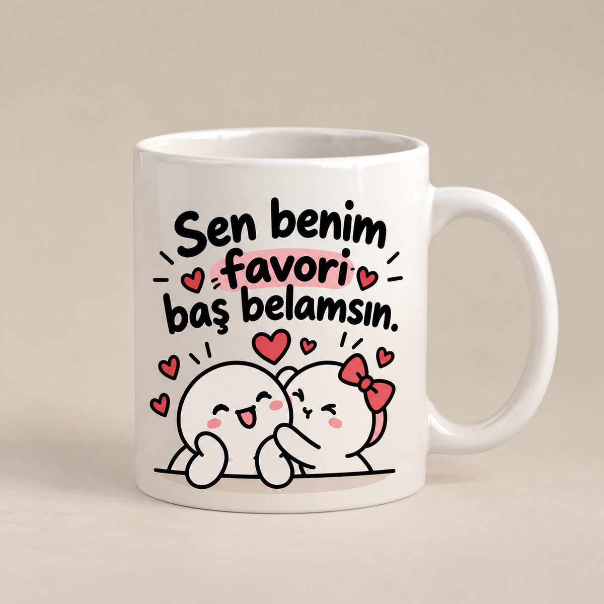 Esprili Tasarım Kupa Bardak
