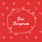 Seni Seviyorum Kartı