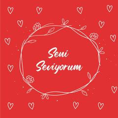 Seni Seviyorum Kartı