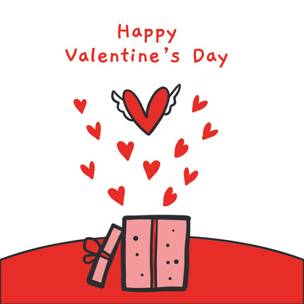 Happy Valentines Day Mesaj Kartı