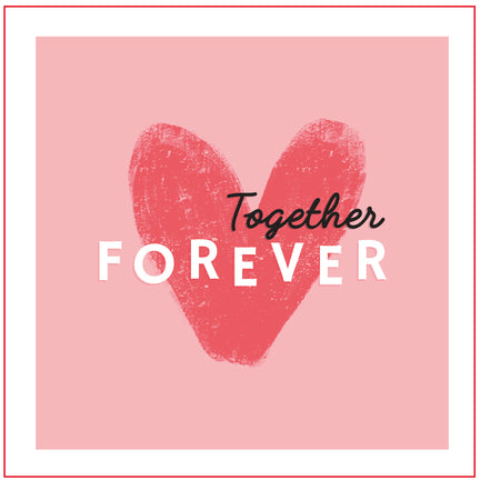 Together Forever Mesaj Kartı