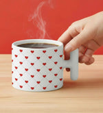 Kalp Tasarımlı T Kupa