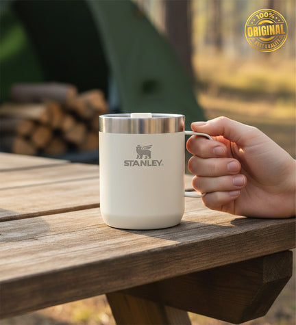 Kamp Kupası Classic Legendary Stanley Termos 0.23L Krem