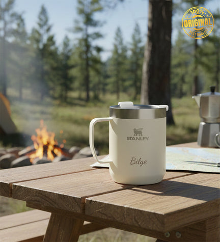 Kişiye Özel Stanley Krem Kamp Kupası Classic Legendary 0.23L