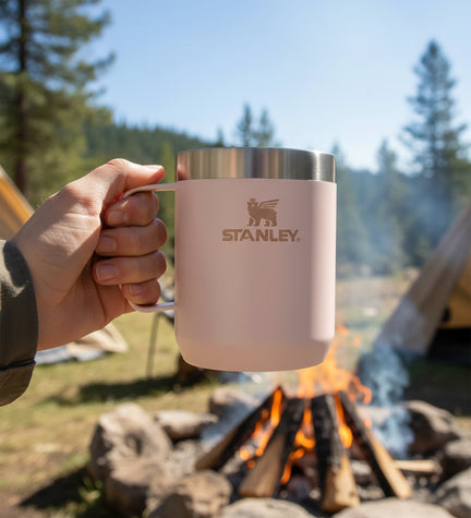 Kamp Kupası Classic Legendary Stanley Termos 0.23L Pembe