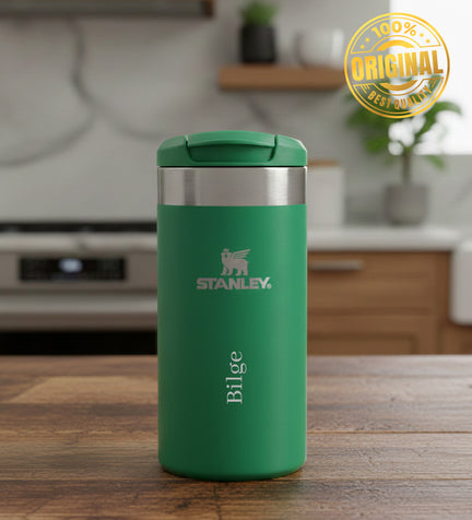 Kişiye Özel The AeroLight™ Transit Mug Stanley Termos 0.35 L Fıstık Kişiye Fıstık Yeşili