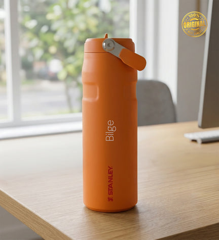 Kişiye Özel The IceFlow Flip Straw Pipetli Stanley Termos Bardak 0,70 L