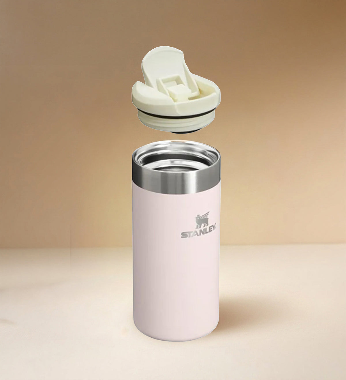 Kişiye Özel The AeroLight™ Transit Mug Stanley Termos 0.35 L Rose Quartz