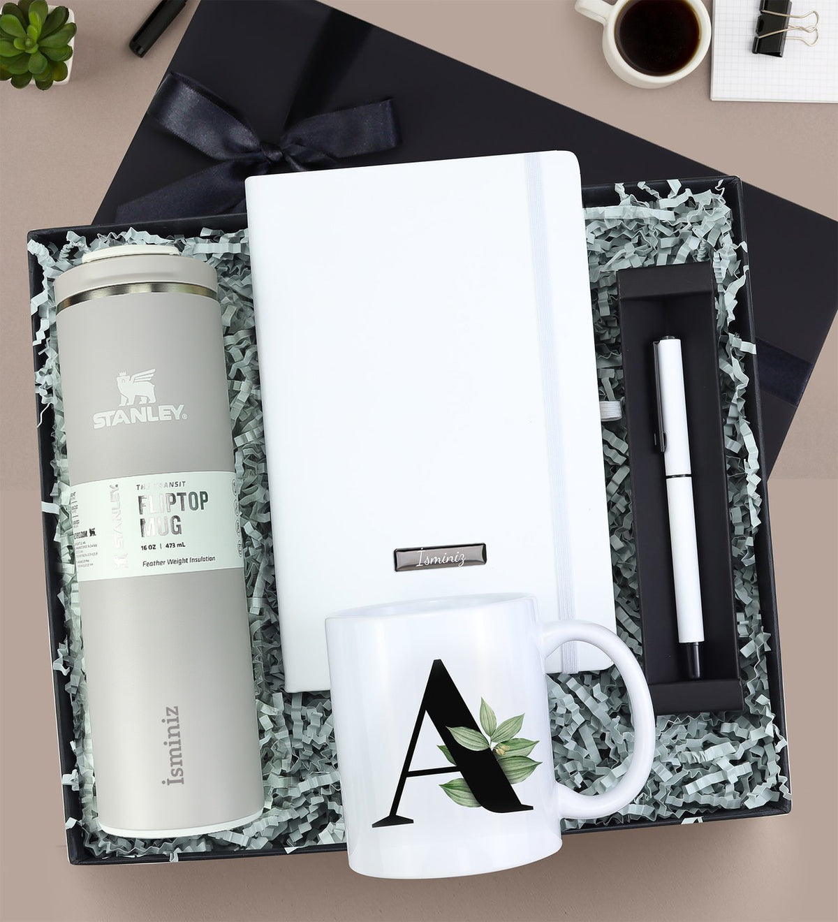 Stanley Termos & Defter & Kalem & Kupa Premium Hediye Seti