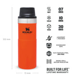 Stanley Trigger Action Travel Mug Termos 0,47 L Turuncu