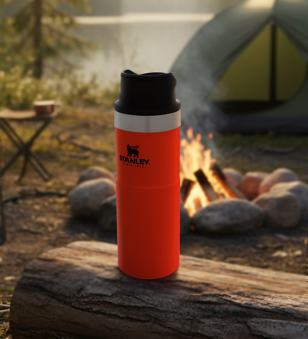 Stanley Trigger Action Travel Mug Termos 0,47 L Turuncu