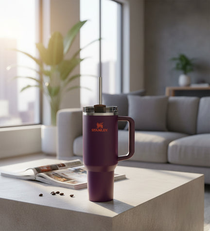 Kişiye Özel Stanley Termos Quencher H2.O FlowState 1.18L Mor