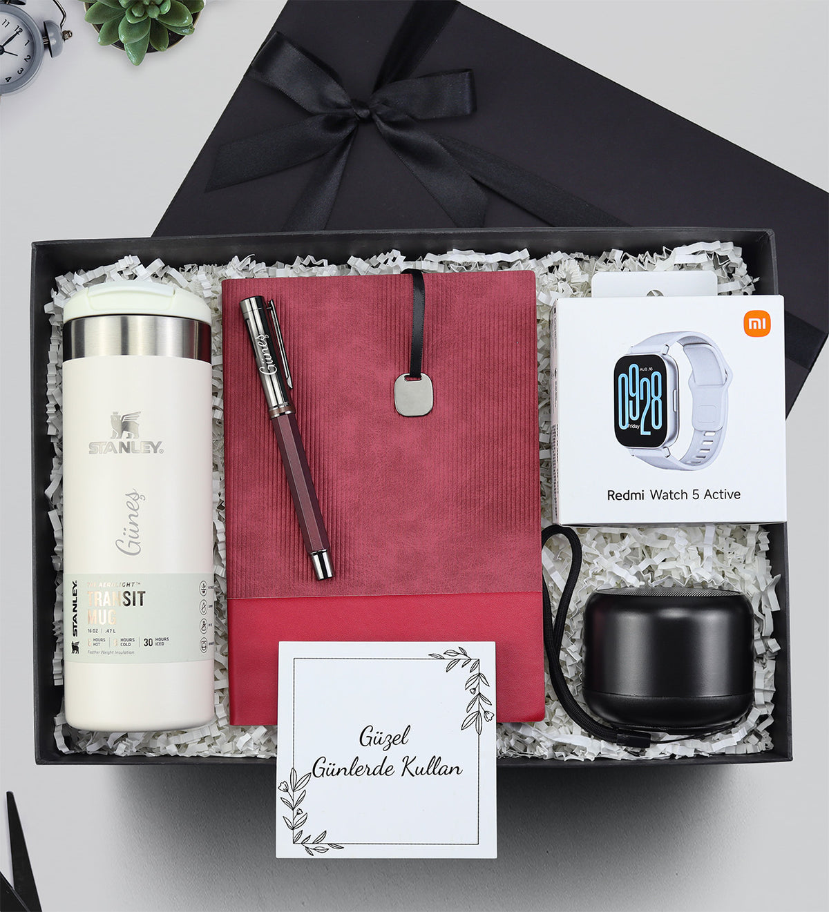Stanley Termos Xiaomi Akıllı Saat Hoparlör Hediye Seti