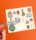 Doğum Günü Sticker Set