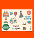 Doğum Günü Sticker Set